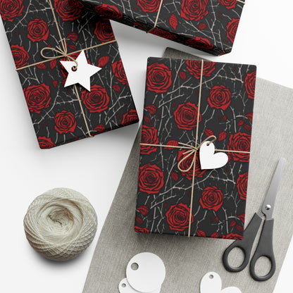 Gothic Rose, Spooky Inspired, Customer Gift Wrap Papers
