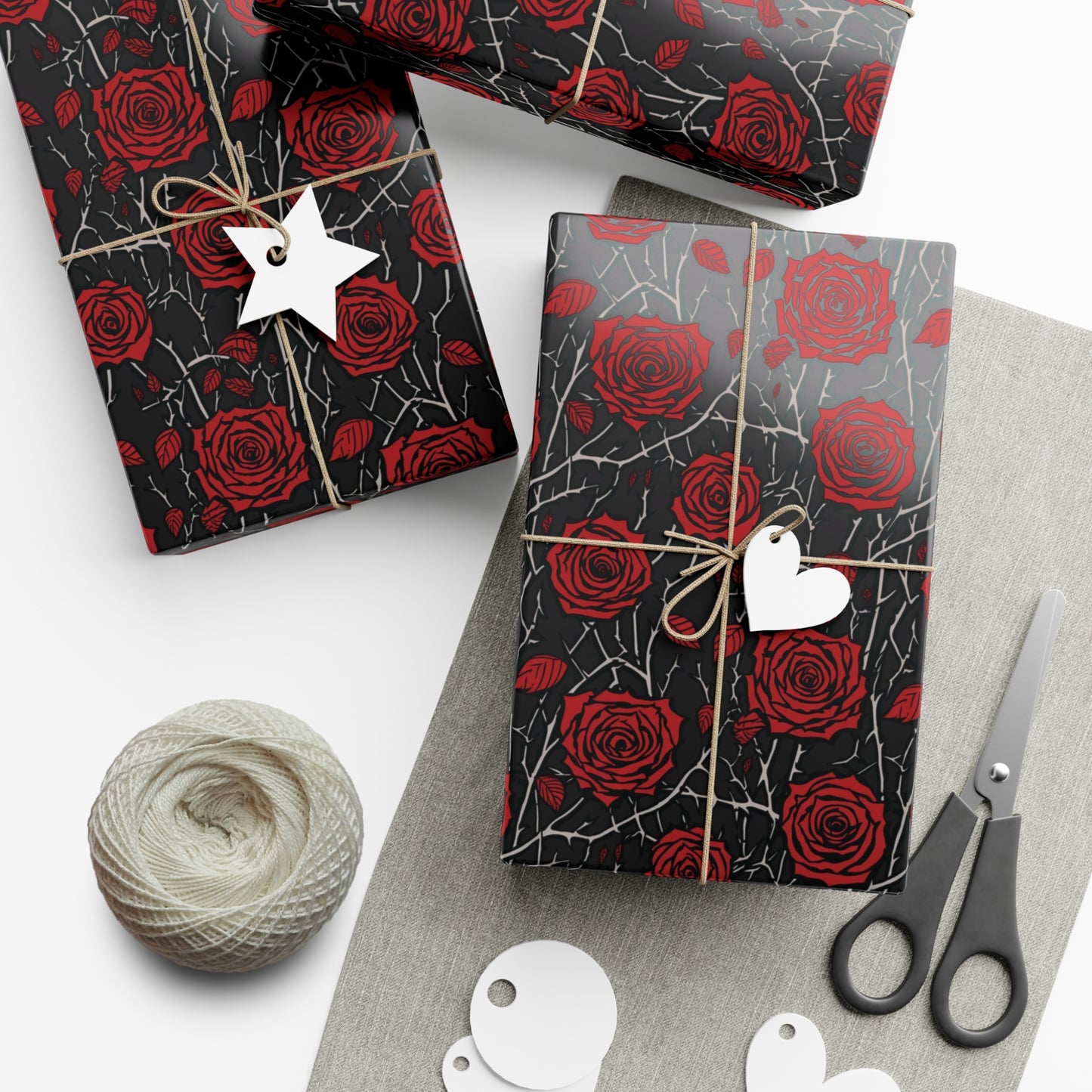 Gothic Rose, Spooky Inspired, Customer Gift Wrap Papers