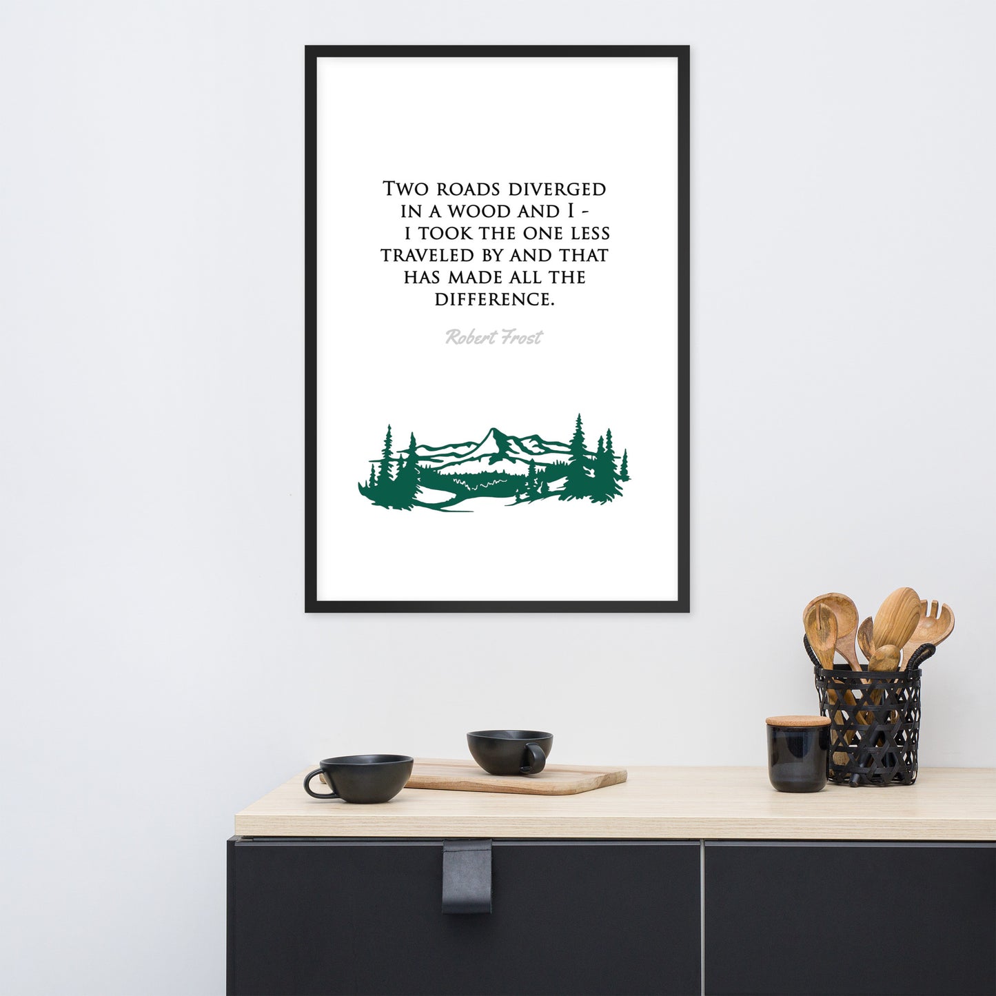 All the Difference, Classic Literature, Motivational Quote, Fine Art Print